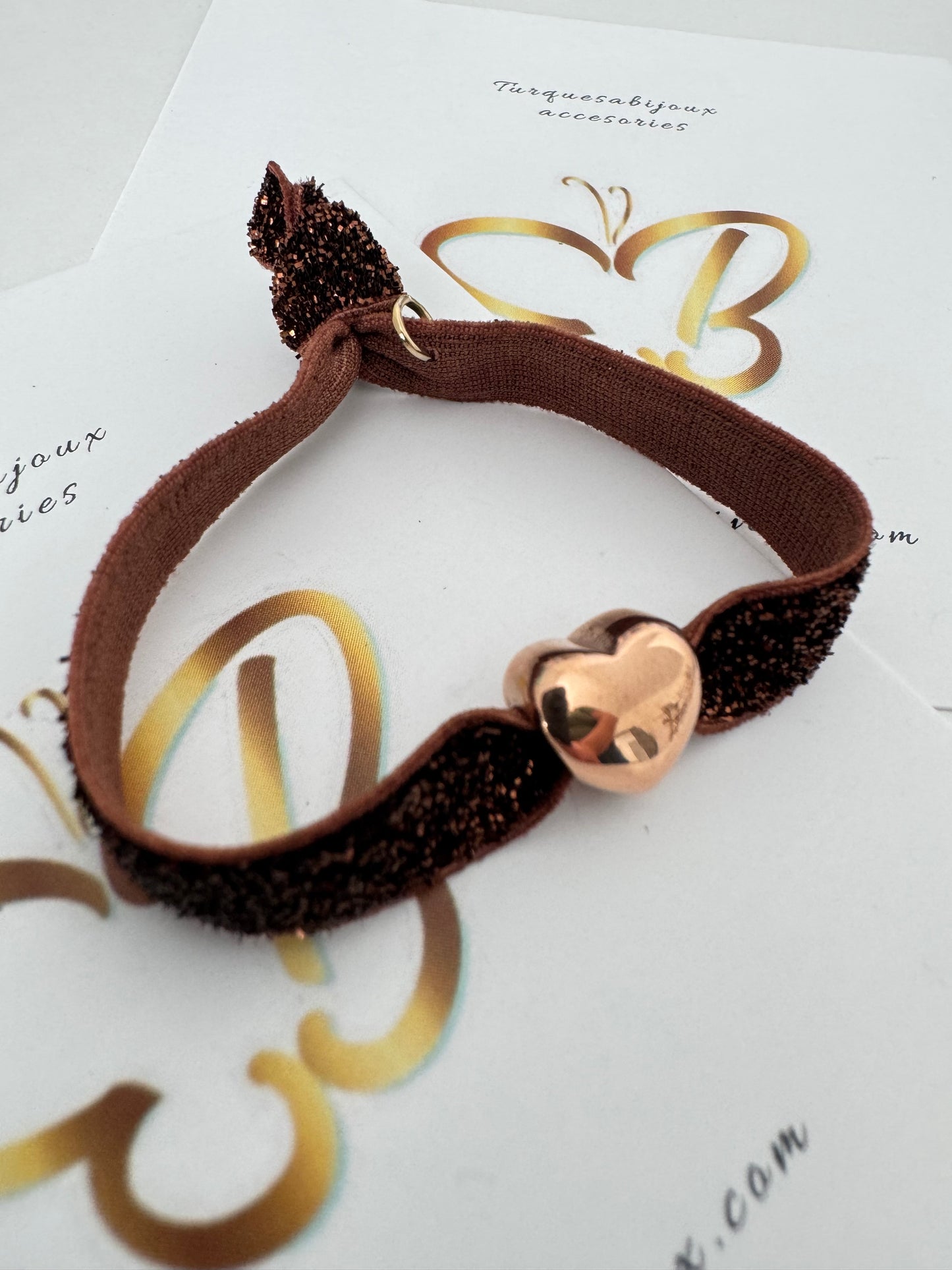 Bracelets elastic heart