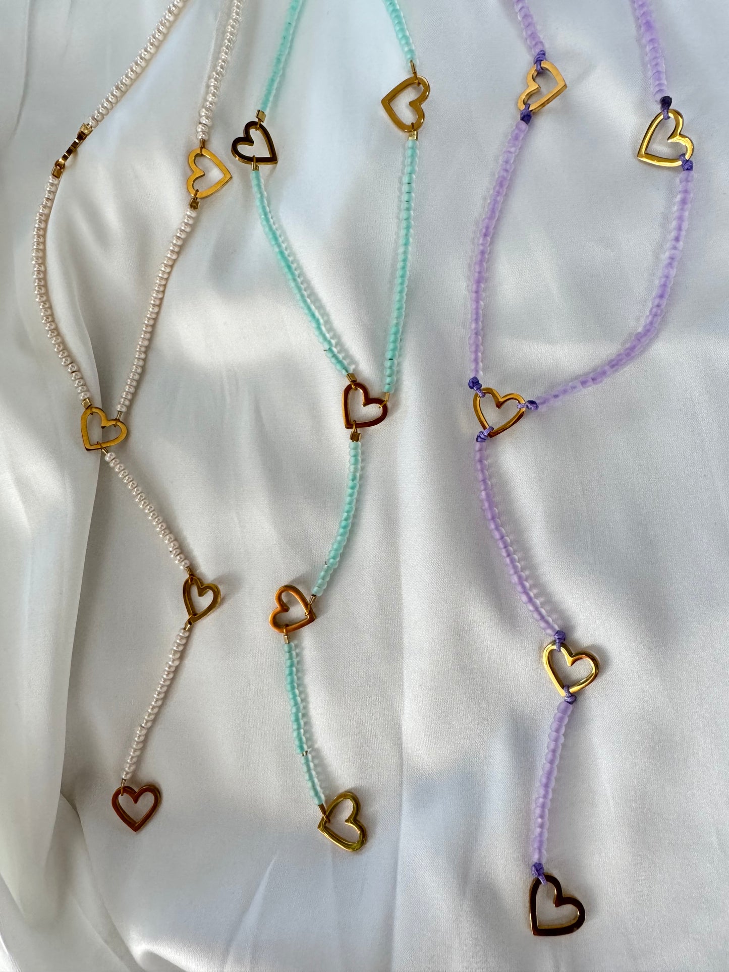 Necklace capri corazón