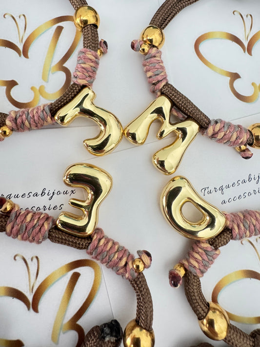 Bracelet iniciales