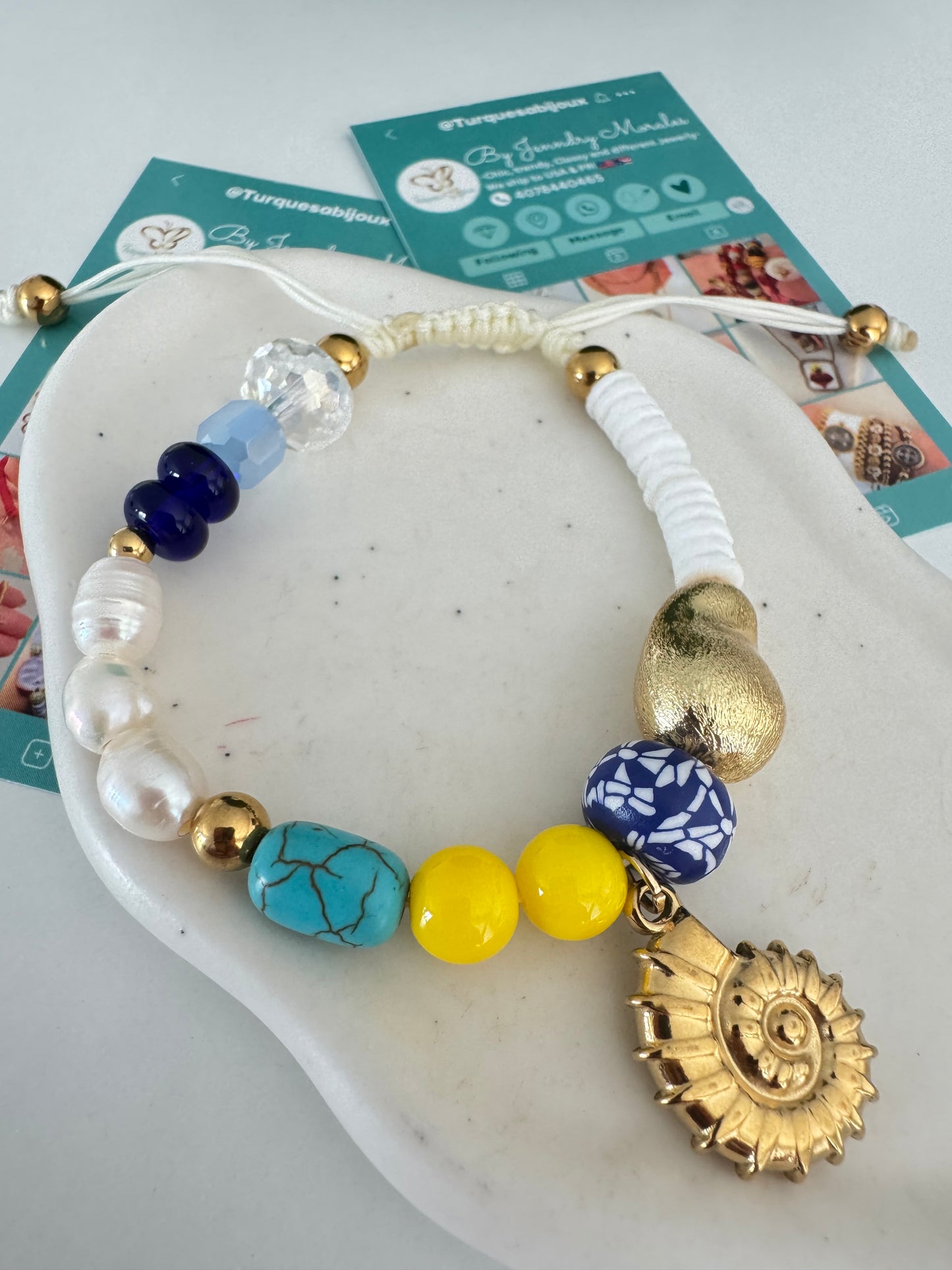 Bracelet concha de mar