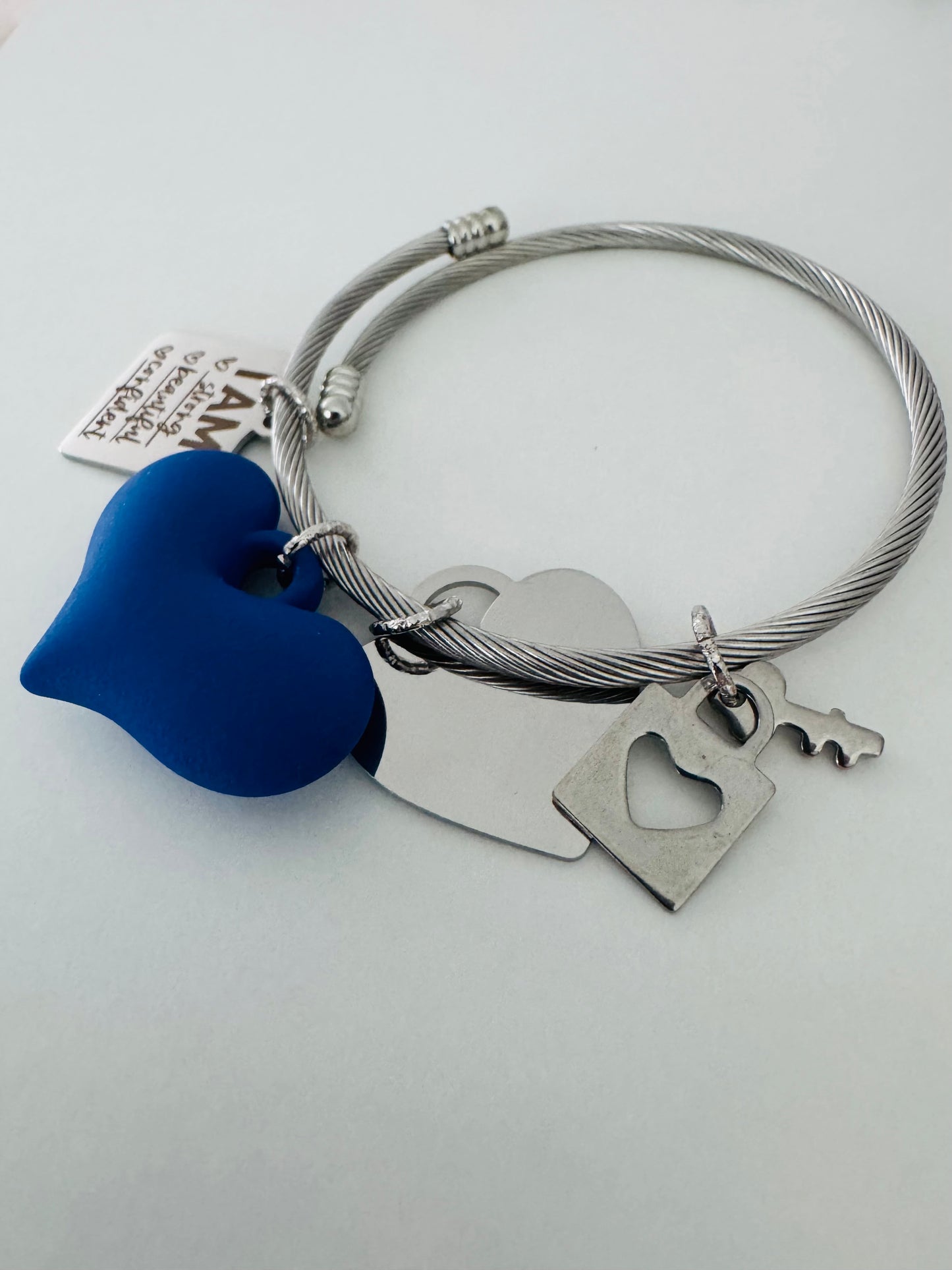 Brazalete de acero inoxidable