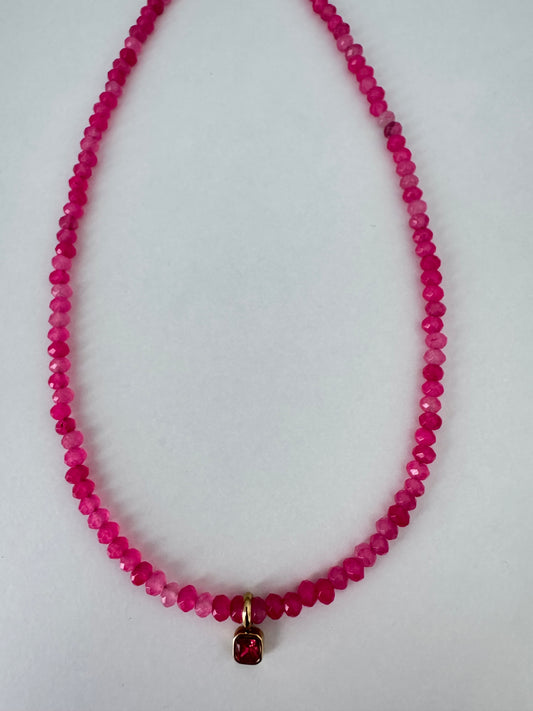 Necklace Hot Pink