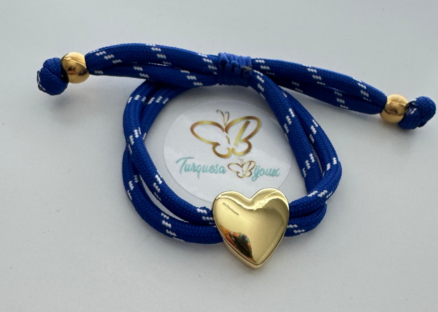 Bracelets paracord heart