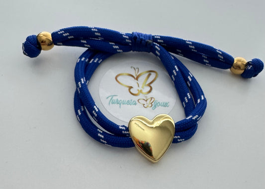 Bracelets paracord heart
