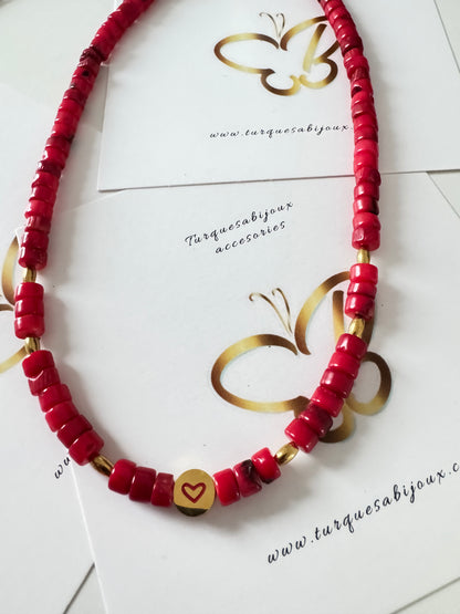 Necklace Red