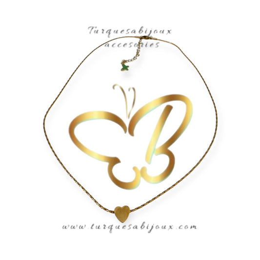 Necklace Heart gold